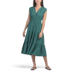 Calvin Klein Teal Midi Dress